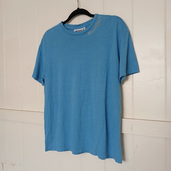 Jungmaven T-Shirt Boards 4 Buddies Men's Small Hemp Organic Cotton Blend Blue SS - Picture 4 of 10